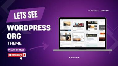 WordPress Org Theme In WordPress 18 WordPress Org Theme In WordPress