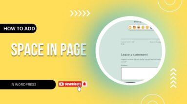 How To Add Space In Page In WordPress 16 How To Add Space In Page In WordPress