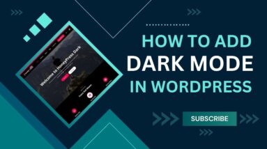 How To Add Dark Mode Plugin In WordPress 16 How To Add Dark Mode Plugin In WordPress