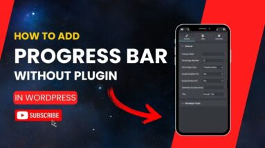 How to add progress bar without plugin in wordpress 12 How to add progress bar without plugin in wordpress