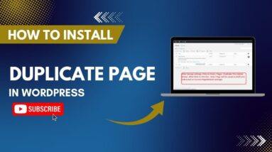 How To Install Duplicate Page Plugin In WordPress 14 How To Install Duplicate Page Plugin In WordPress