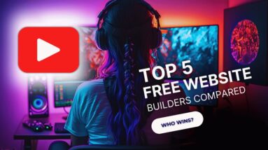 Top 5 Free Website Builders Compared