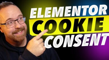 How to Setup A FREE Cookie Consent Banner in Elementor | Usercentrics Cookiebot Tutorial 2025
