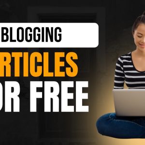 Blogging PLR Articles For Free – Publish in Seconds!