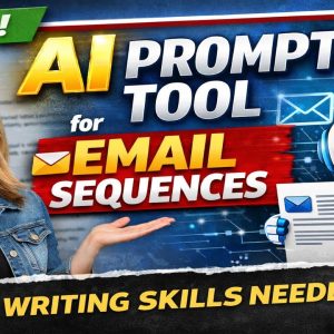 Free AI Prompt Generator Tool for Email Sequences (No Writing Skills Needed)