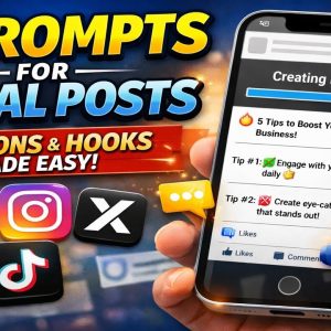 Free AI Prompt Generator Tool for Social Media Content (Posts, Captions & Hooks)