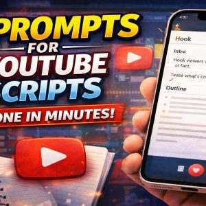 Free AI Prompt Generator Tool for YouTube Scripts (Videos Done in Minutes)
