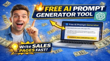 Free AI Prompt Generator Tool for Sales Pages (High-Converting Copy FAST)