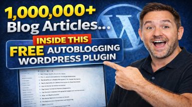 1,000,000+ Blog Articles… Inside This FREE Autoblogging WordPress Plugin