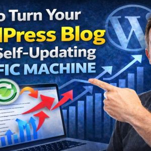 How To Turn Your WordPress Blog Into a Self Updating Traffic Machine