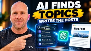 How to Find Blog Topics With AI and Automatically Write the Articles