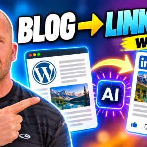 How to Turn a WordPress Blog Post Into a LinkedIn Post With AI