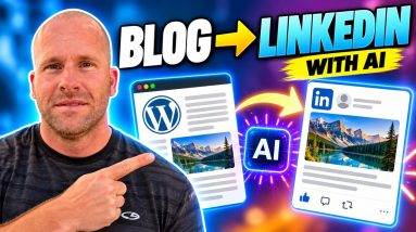 How to Turn a WordPress Blog Post Into a LinkedIn Post With AI